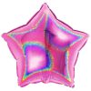Palloni Mylar Sagomati Stelle - 18" Stella Mylar Glitter
