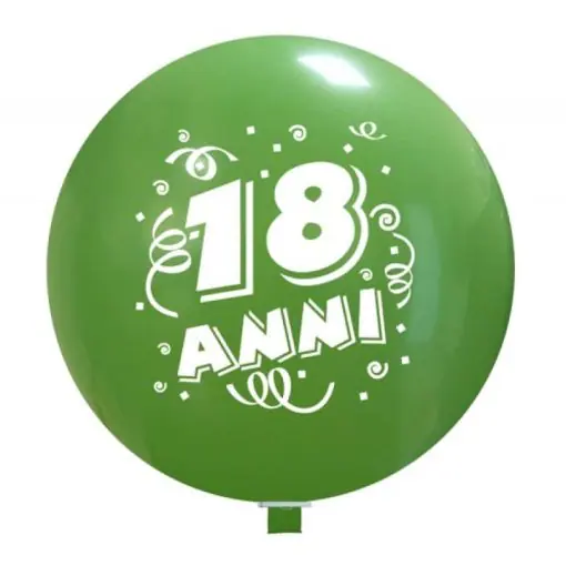 Palloncini 18 Anni – Palloncini Biodegradabili