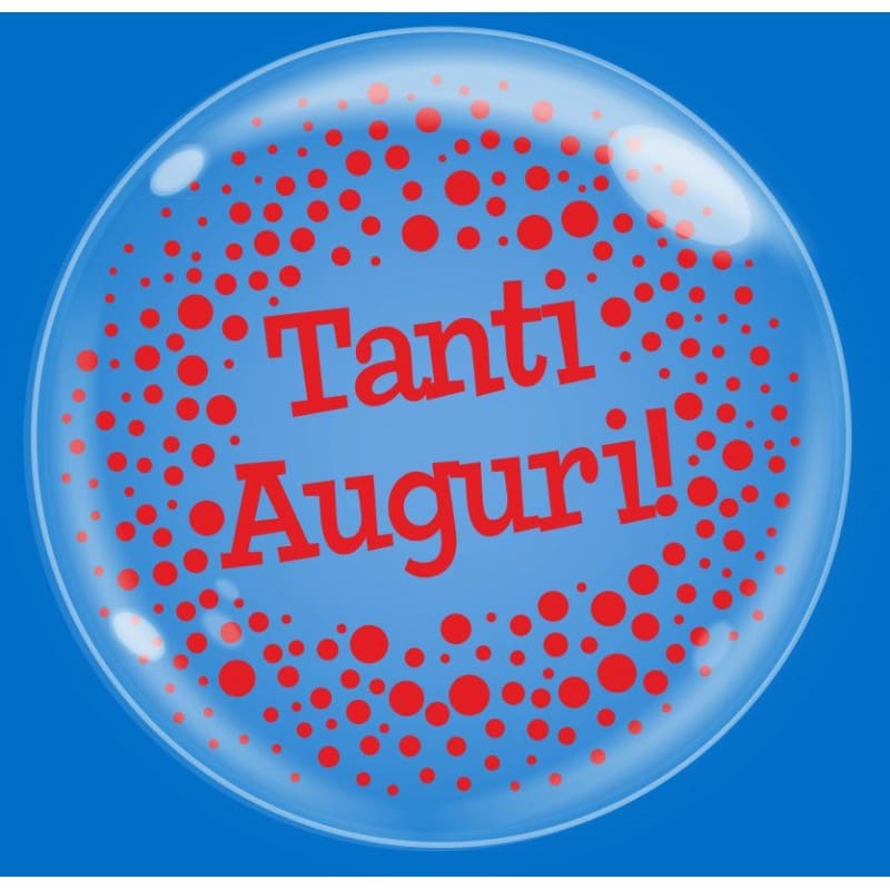 Bubble Party – Tanti Auguri (18”)