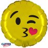 Palloncini amore - emoji bacio (18”)