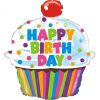 Palloncini compleanno Happy Birthday Cupcake (30")