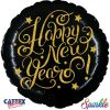 Palloncini natalizi - happy new year sparkle (18”)