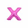 Palloncini lettere mylar piccole -Lettera X