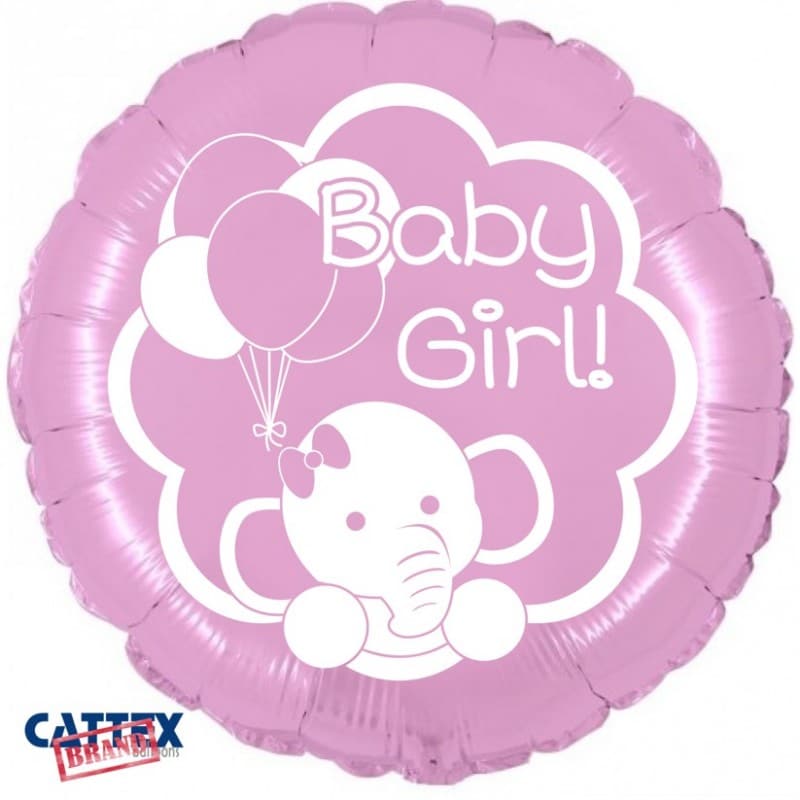 Palloncini Mylar Elefantino Bimba (18”)