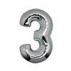 Palloncini numeri mylar medi -Numero 3