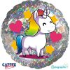 Palloncini mylar vari Unicorno Olografico (18”)